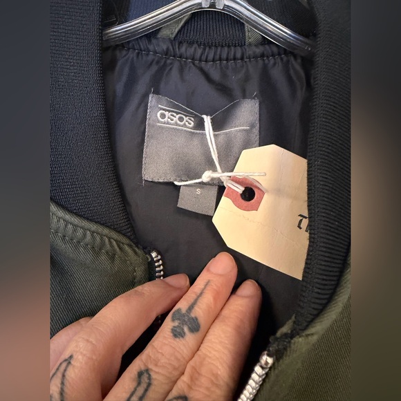 ASOS varsity jacket - Picture 2 of 4